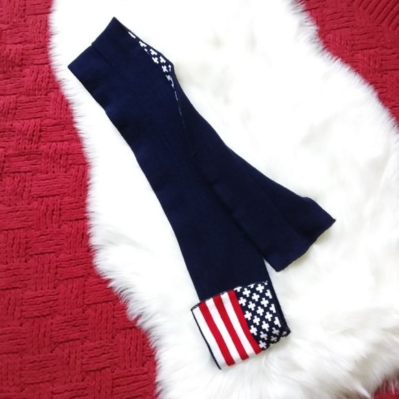 Cute Rectangle Flag Print Scarf - Picture 2 of 5